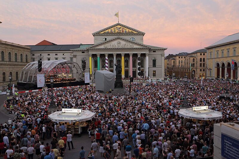 Oper für alle mit Live-Opernübertragung von Giuseppe Verdis AIDA am 23. Juli. Dank BMW auch dieses Jahr wieder kostenfrei.
