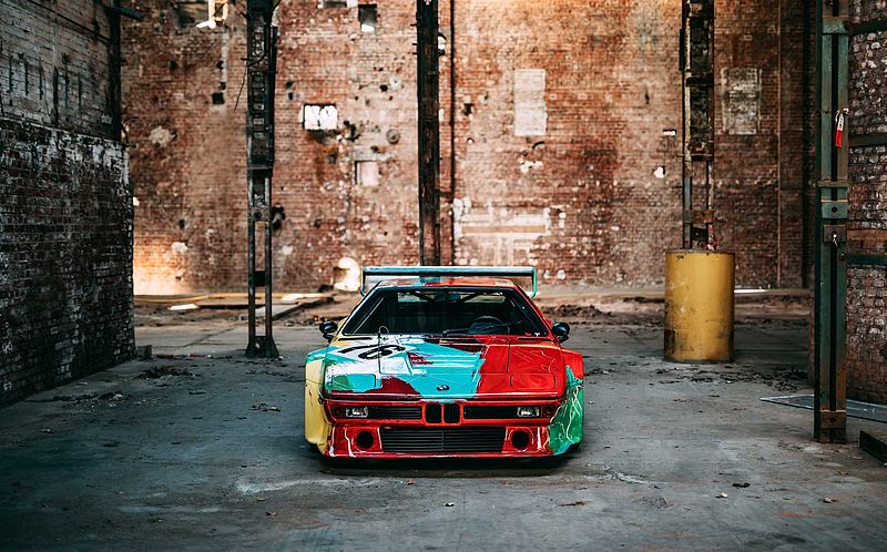 THE STUDIO by BMW: BMW Art Car M1 “Andy Warhol” ist ab sofort in der Motorworld München ausgestellt.
