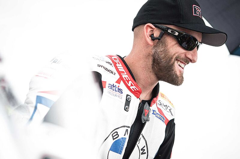 ROKiT BMW Motorrad WorldSBK Team: Tom Sykes vertritt vorübergehend verletzten Michael van der Mark im Test- und Renneinsatz.