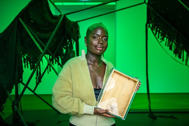 Eröffnung der Video-Installation „I Build My Skin With Rocks“ von Sandra Mujinga im Hamburger Bahnhof – Nationalgalerie der Gegenwart. BMW als exklusiver Partner des Preis der Nationalgalerie.
