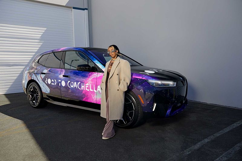 Beim Coachella Valley Music & Arts Festival 2022 kooperiert die BMW Group mit der Künstlerin und Grammy-Gewinnerin Doja Cat und verstärkt damit die Riege der inspirierenden Co-Creators.