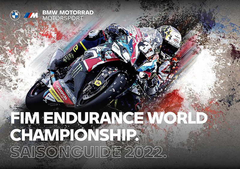 BMW Motorrad Motorsport FIM EWC Media Guide 2022.