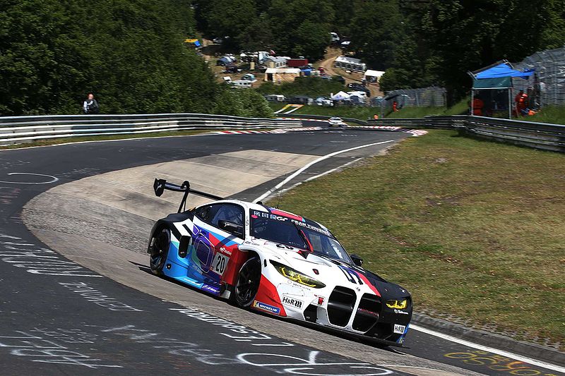 24h Nürburgring: BMW M Motorsport Teams können starken Speed des BMW M4 GT3 nicht in gute Ergebnisse ummünzen.