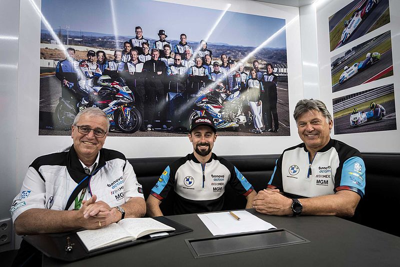 Eugene Laverty übernimmt ab 2023 neue Rolle im Bonovo action BMW Racing Team.