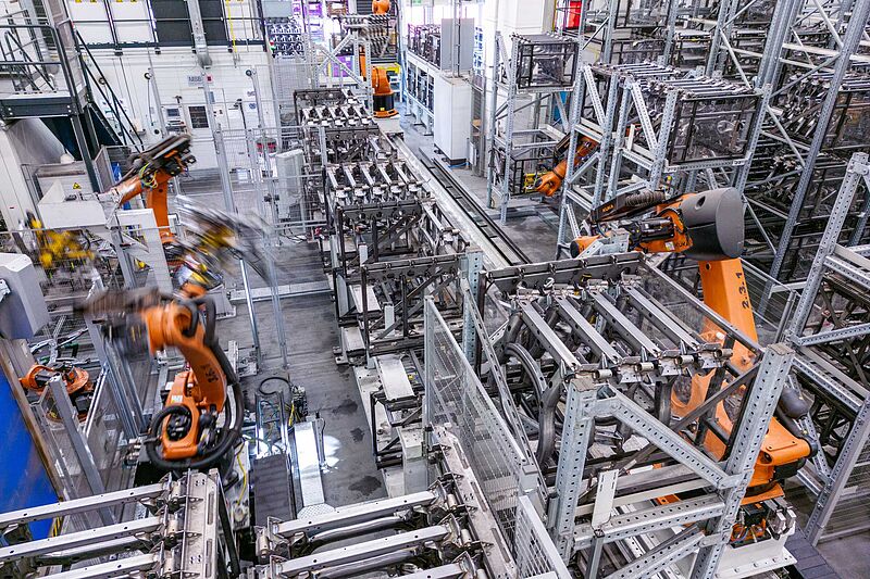 Lean, green, digital: Innovatives Fertigungssystem für Achsträger im BMW Group Werk Dingolfing.
