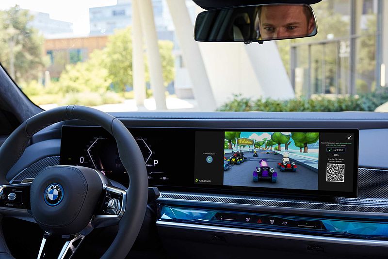 Spaß, während das Auto lädt: BMW Group kooperiert mit Spiele-Plattform AirConsole.