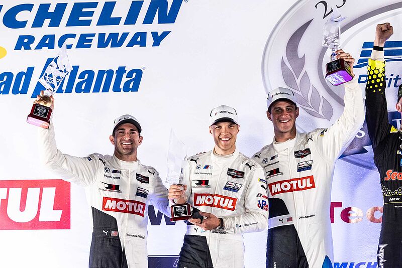 Zwei Podestplätze beim IMSA-Saisonfinale für den BMW M4 GT3.