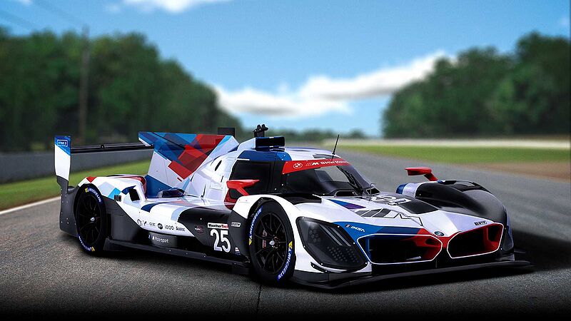 Kooperation mit iRacing: BMW M Motorsport bringt als erster Hersteller das neue LMDh-Fahrzeug an den Start.