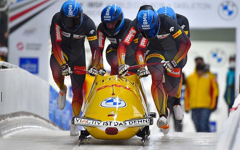 Starker Partner im Eiskanal: BMW Group verlängert Partnerschaften mit BSD, IBSF und FIL.