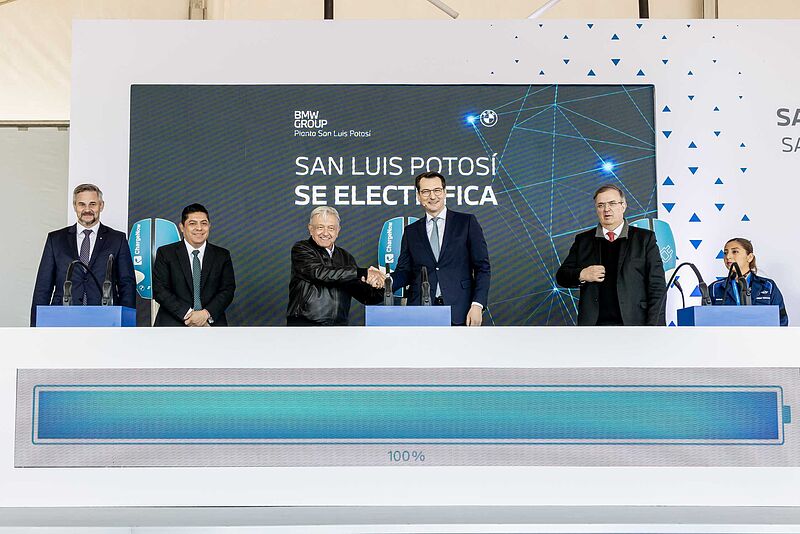 BMW Group beschleunigt Produktion von E-Fahrzeugen im weltweiten Produktionsnetzwerk: NEUE KLASSE wird künftig auch im Werk San Luis Potosí in Mexiko produziert