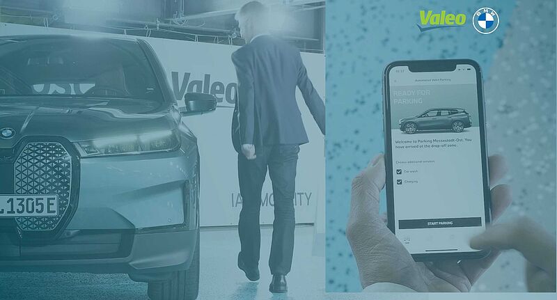 BMW und Valeo beschließen eine strategische Partnerschaft zur gemeinsamen Entwicklung automatisierter Level-4-Parklösungen der nächsten Generation.