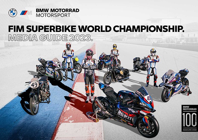 BMW Motorrad Motorsport WorldSBK Media Guide 2023.