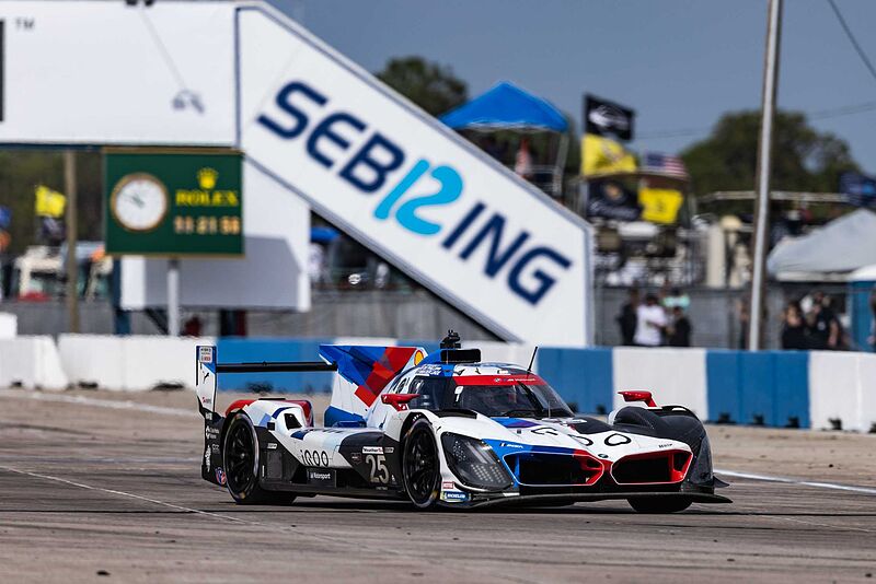 Platz zwei in Sebring: BMW M Hybrid V8 erringt ersten Podestplatz in der IMSA-Serie – BMW M4 GT3 Teams feiern GTD-Doppelsieg.