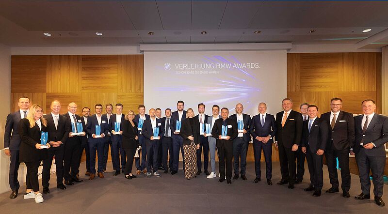 BMW Awards: BMW Deutschland zeichnet beste Handelspartner 2022 aus