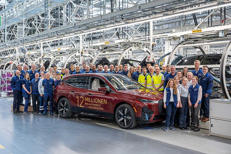 Zwölf Millionen BMW aus Dingolfing.