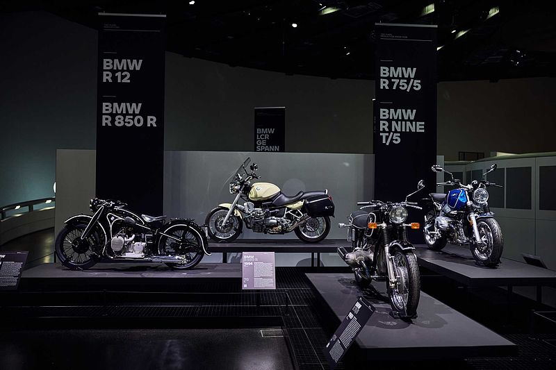 BMW Motorrad feiert 100 Jahre Erfolgsgeschichte. Große Jubiläumsausstellung im BMW Museum.