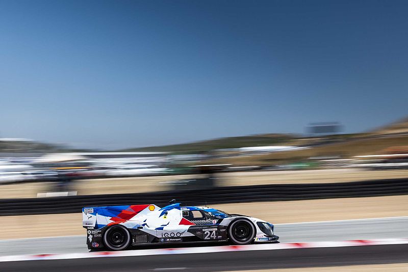 IMSA: Platz fünf für den BMW M Hybrid V8 in Laguna Seca – Turner Motorsport auf dem GTD-Podium.