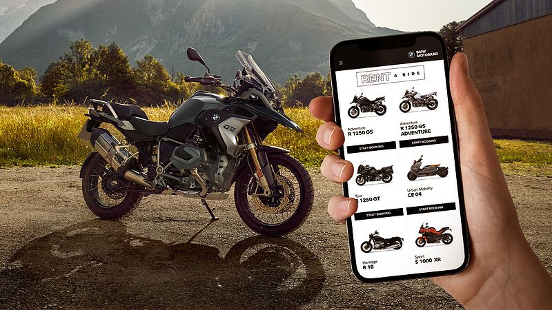 BMW Motorrad integriert Motorrad-Vermietungsplattform Rent A Ride in die Erlebnisplattform FUEL FOR LIFE.