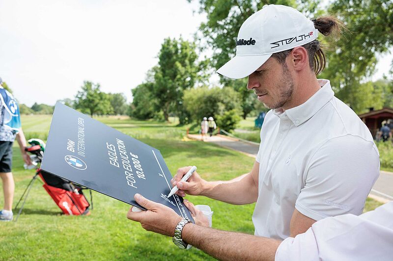 „Eagles for Education“: Turnier-Engagement bei der BMW International Open startet mit 10.000 Euro.