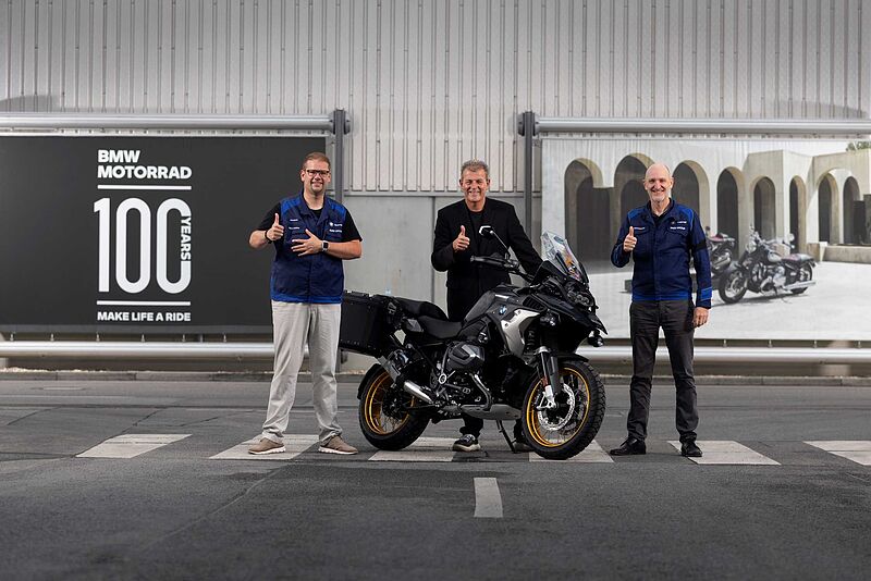BMW Motorrad feiert einmillionste GS mit Boxermotor.