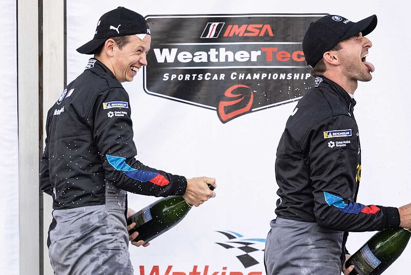 UPDATE: BMW M Hybrid V8 feiert beim IMSA-Rennen in Watkins Glen historischen ersten Sieg.