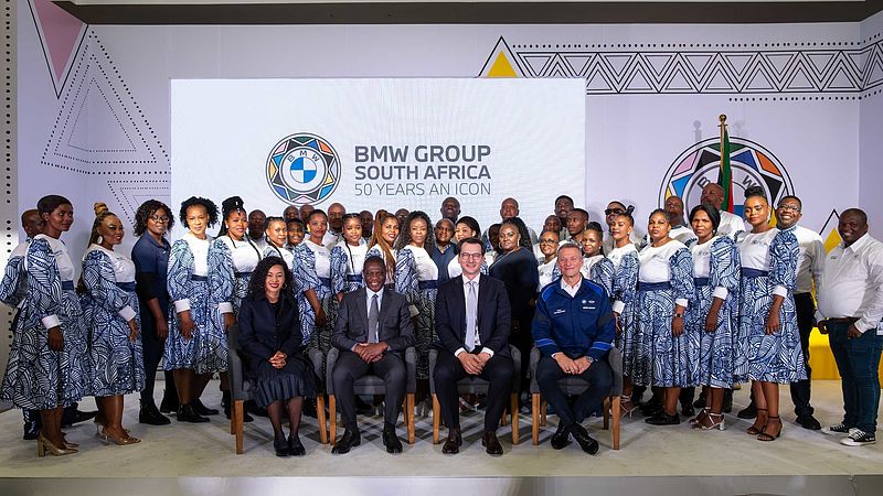 Zum 50 jährigen Jubiläum: BMW Group kündigt Elektrifizierung des südafrikanischen Werks Rosslyn an