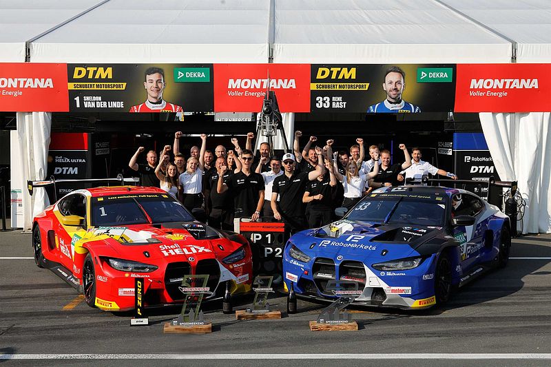 DTM: Schubert Motorsport triumphiert am Norisring mit einem Sieg und vier Podestplätzen.