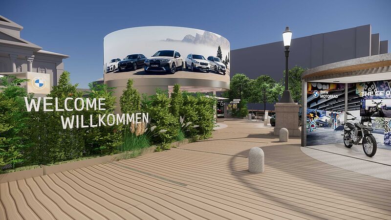 Die BMW Group auf der IAA Mobility 2023 in München.