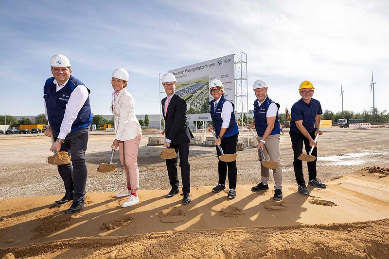 BMW Group baut Logistikzentrum für Hochvoltbatterien im Leipziger Norden