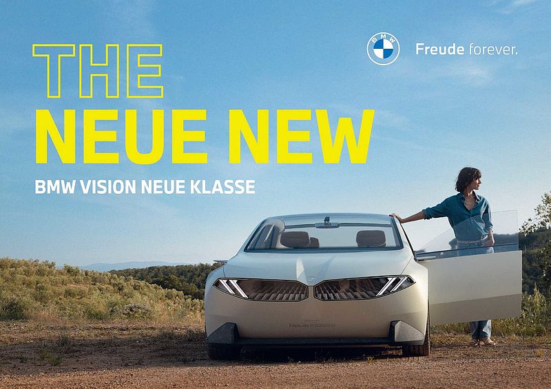 THE NEUE NEW: BMW begleitet den Start in eine neue Ära mit einer emotionsstarken Multi-Channel-Kampagne.