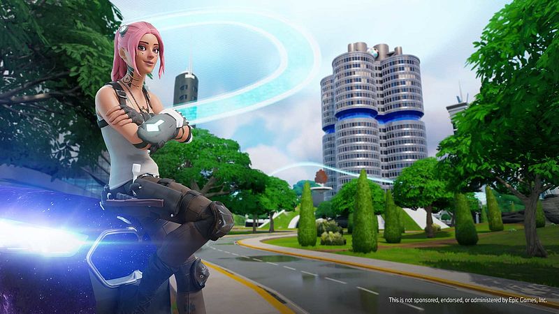 Weltpremiere: BMW Group begeistert Gamer mit erstem Car Creator in Fortnite.