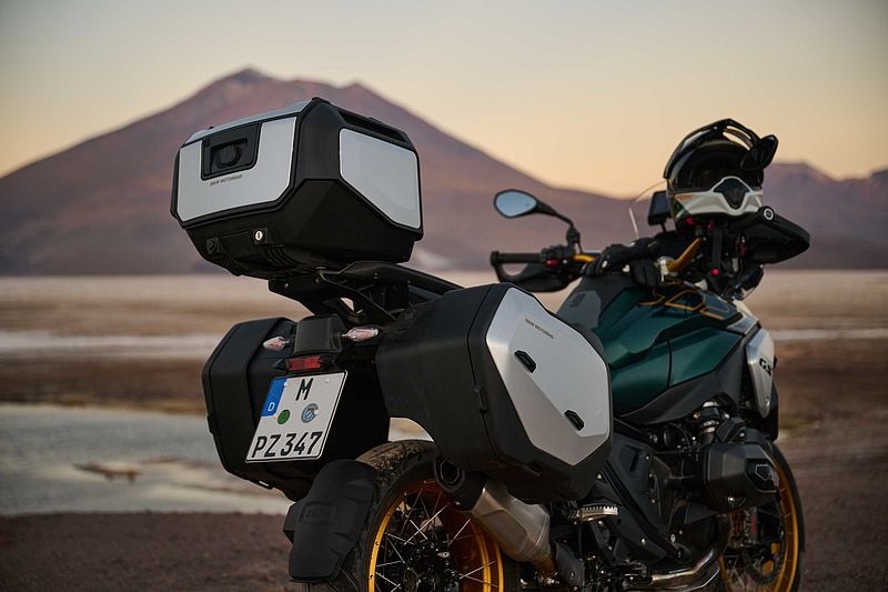 BMW Motorrad präsentiert Vario Gepäcksystem für die neue BMW R 1300 GS.