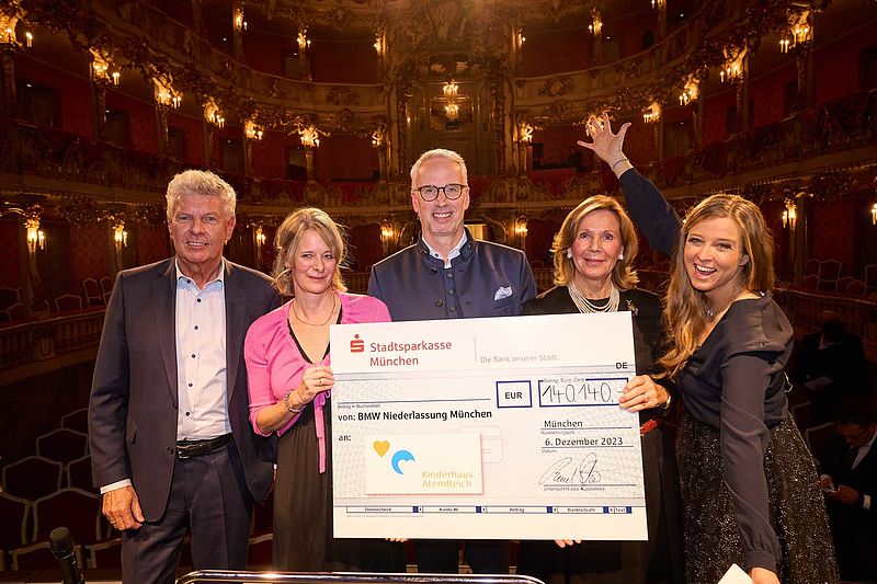 Advents-Benefizkonzert von BMW München und dem Bayerischen Staatsorchester erzielt einen Spendenrekord von über 140.140 Euro für den guten Zweck.