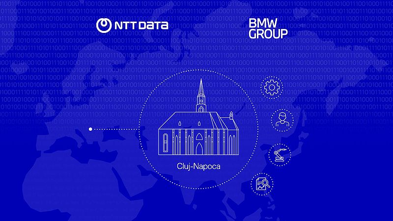 BMW Group und NTT DATA Rumänien unterzeichnen Joint Venture Vertrag: Gemeinsame Entwicklung und Betrieb von Unternehmens-IT Lösungen angestrebt.