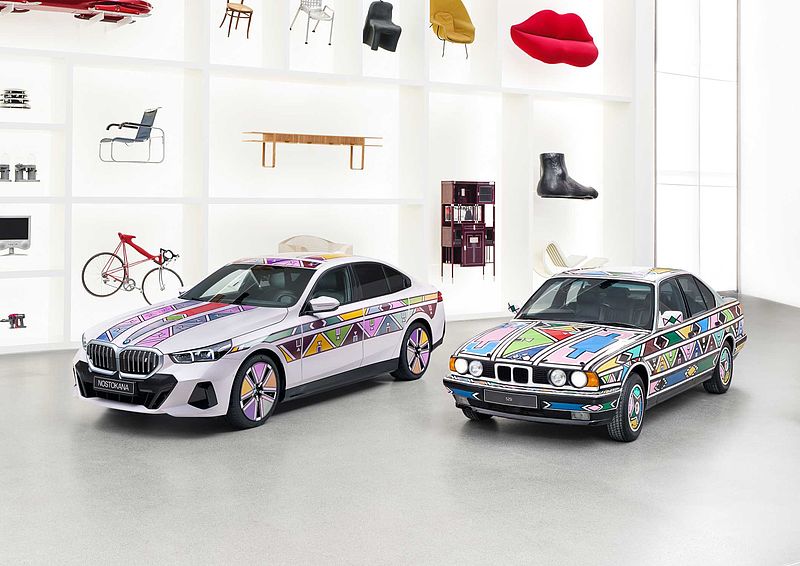 Kunst trifft Innovation: Der BMW i5 Flow NOSTOKANA