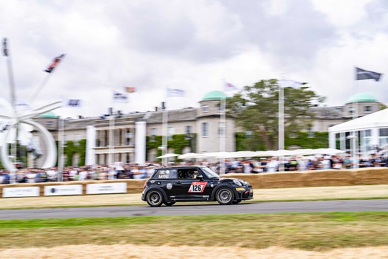 Goodwood Festival of Speed 2023: MINI feiert umjubelte Modellpremieren in Großbritannien.