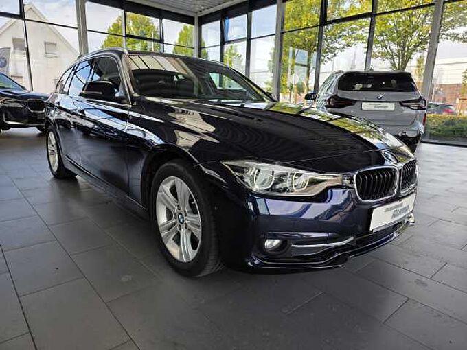 BMW 320d Sport Line AHK/HUD/Navi/Leder/RFK