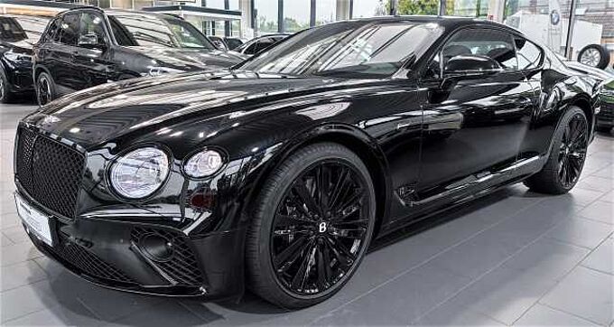 Bentley Continental GT Speed, W12, schwarz/schwarz, voll