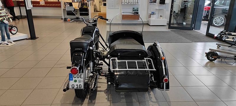 BMW R 60 Steib Beiwagen, Schorsch Meier, restauriert
