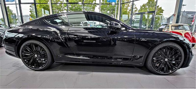 Bentley Continental GT Speed, W12, schwarz/schwarz, voll