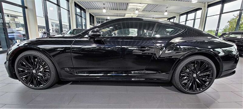 Bentley Continental GT Speed, W12, schwarz/schwarz, voll