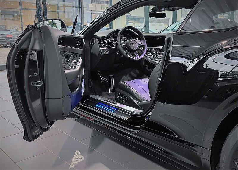 Bentley Continental GT Speed, W12, schwarz/schwarz, voll
