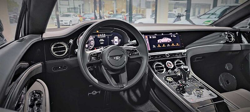 Bentley Continental GT Speed, W12, schwarz/schwarz, voll