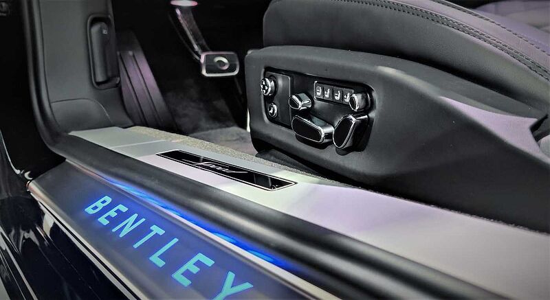 Bentley Continental GT Speed, W12, schwarz/schwarz, voll