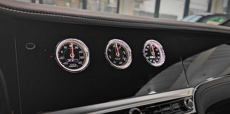 Bentley Continental GT Speed, W12, schwarz/schwarz, voll