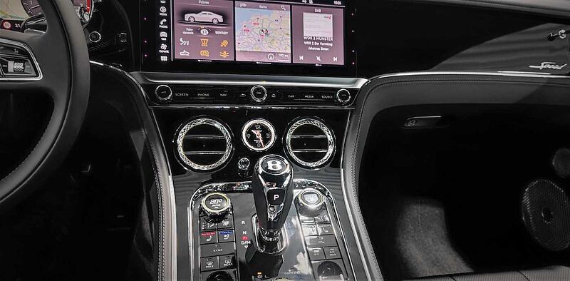 Bentley Continental GT Speed, W12, schwarz/schwarz, voll