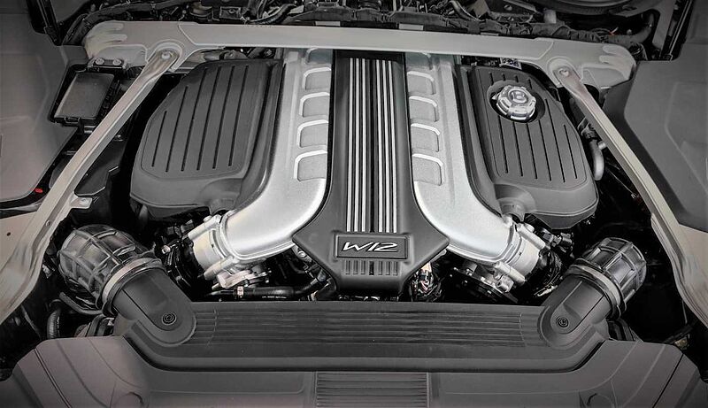 Bentley Continental GT Speed, W12, schwarz/schwarz, voll